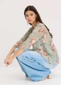 Damen bonprix Bekleidung·Jacken & Mäntel|Blusen & Tuniken|Chiffon-Tunika
