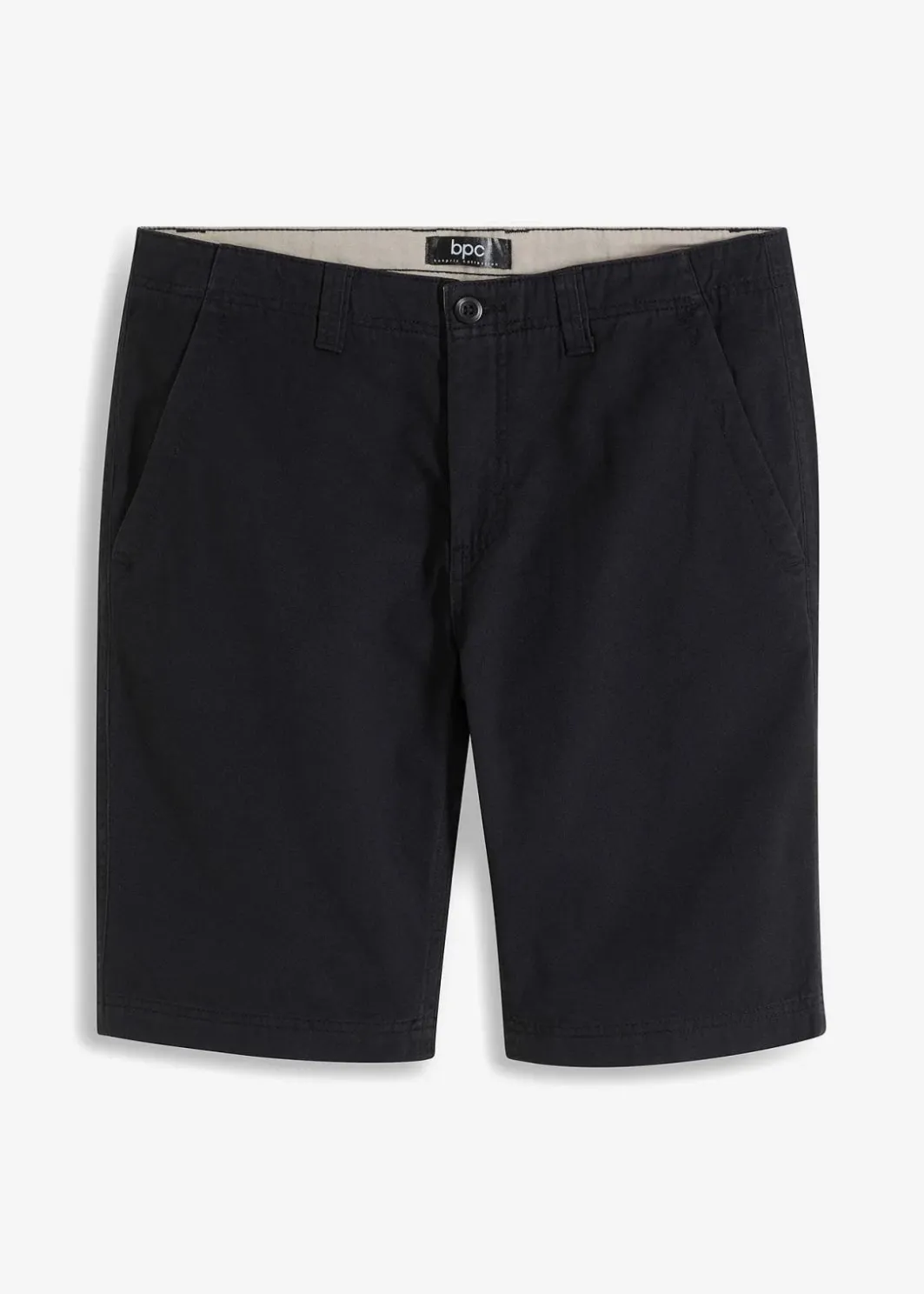 Clearance Chino-Bermuda aus reiner Baumwolle, Regular Fit Herren Hosen|Basics