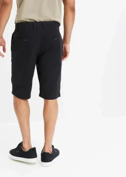 Clearance Chino-Bermuda aus reiner Baumwolle, Regular Fit Herren Hosen|Basics