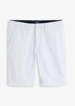 Hot Chino-Bermuda aus reiner Baumwolle, Regular Fit Herren Hosen|Basics