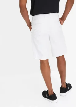 Hot Chino-Bermuda aus reiner Baumwolle, Regular Fit Herren Hosen|Basics