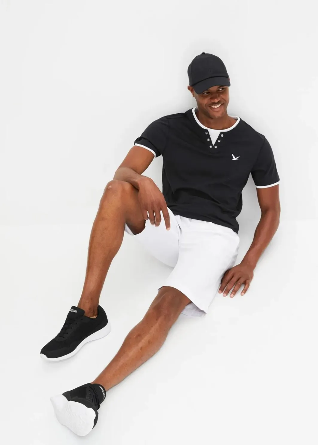 Hot Chino-Bermuda aus reiner Baumwolle, Regular Fit Herren Hosen|Basics