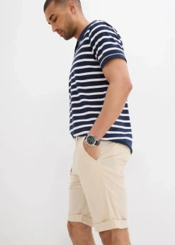 Herren bonprix Große Größen|Shorts|Chino-Bermuda, Regular Fit
