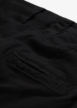 Damen bonprix Hosen|Kurzgrößen|Chinohose aus Baumwolle, knöchellang