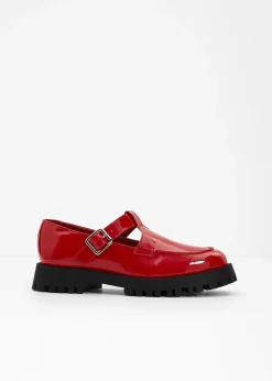 Sale Chunky Loafer mit Cut-Outs Damen Sommerschuhe|Slipper & Halbschuhe