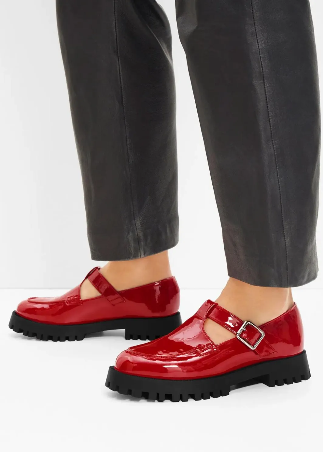 Sale Chunky Loafer mit Cut-Outs Damen Sommerschuhe|Slipper & Halbschuhe