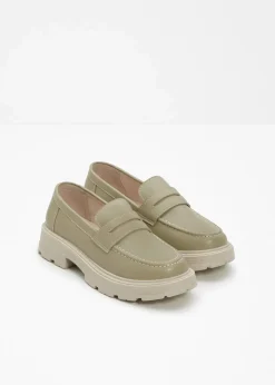 Damen bonprix Sommerschuhe|Loafer|Chunky Loafer mit leichter Sohle