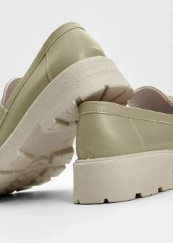 Damen bonprix Sommerschuhe|Loafer|Chunky Loafer mit leichter Sohle