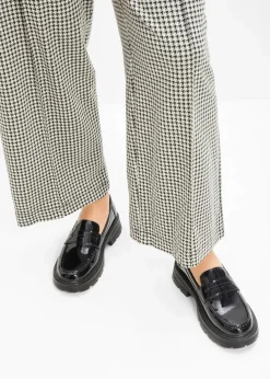 Damen bonprix Sommerschuhe|Loafer|Chunky Loafer mit leichter Sohle