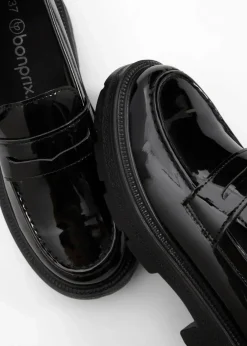 Damen bonprix Sommerschuhe|Loafer|Chunky Loafer mit leichter Sohle