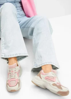 Damen bonprix Sneaker|Chunky Sneaker mit leichter Sohle