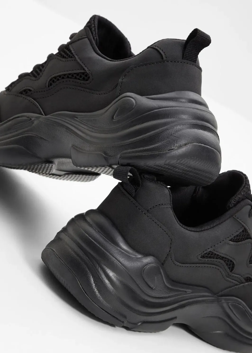 Damen bonprix Sneaker|Chunky Sneaker mit Mesh-Einsatz