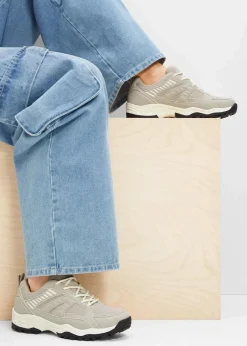 Damen bonprix Sport- & Trekkingschuhe|Sneaker|Chunky Sneaker mit Mesh-Einsatz