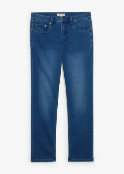 Herren bonprix Jeans|Sweat|Classic Fit Jeans aus weichem Sweat-Denim mit Komfortbund, Straight