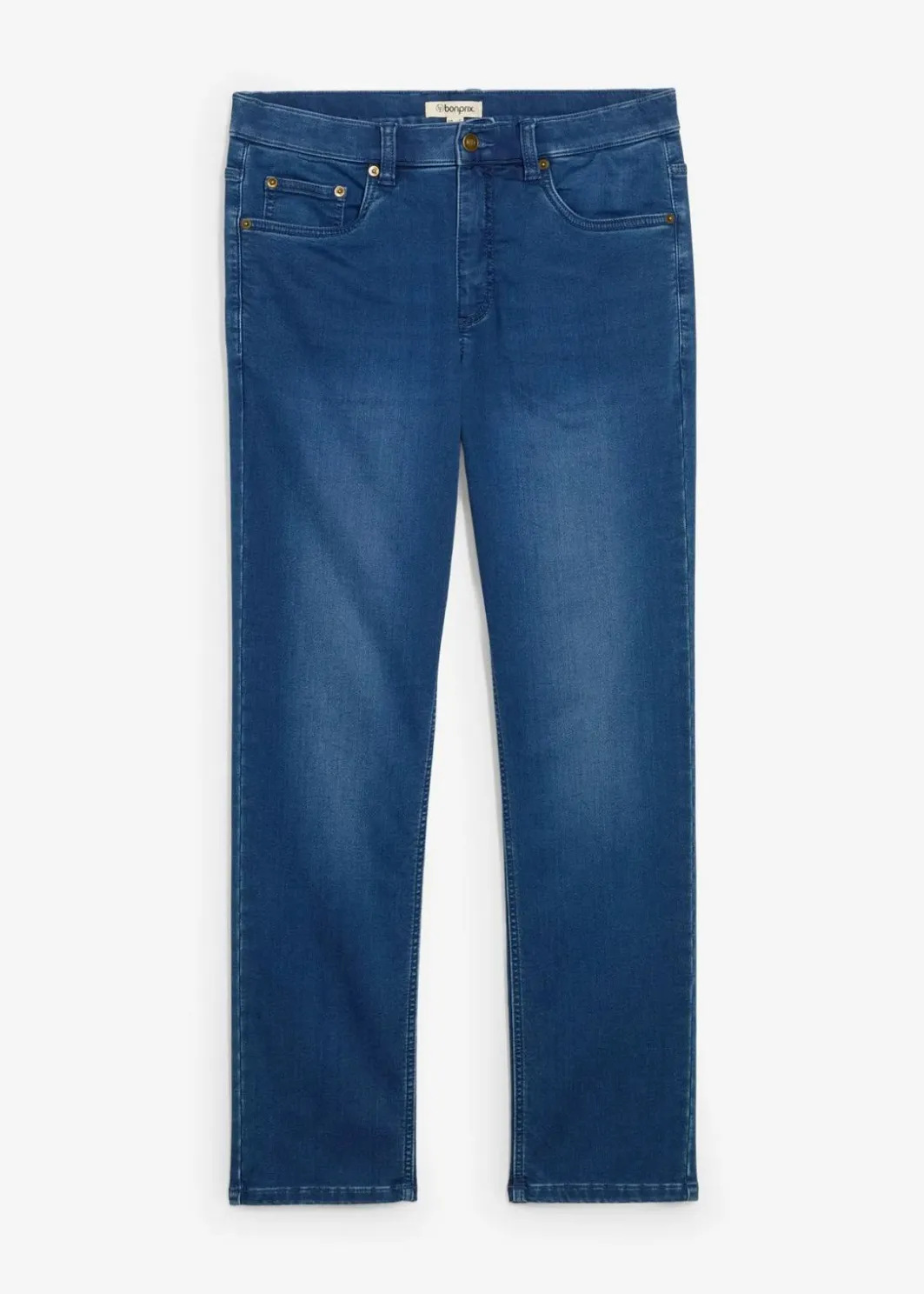 Herren bonprix Jeans|Sweat|Classic Fit Jeans aus weichem Sweat-Denim mit Komfortbund, Straight