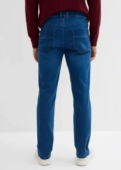 Herren bonprix Jeans|Sweat|Classic Fit Jeans aus weichem Sweat-Denim mit Komfortbund, Straight