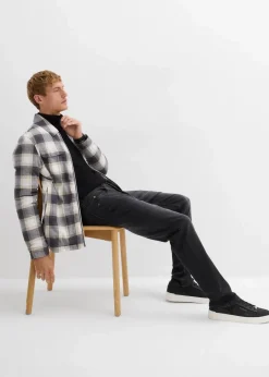 Herren bonprix Große Größen|Sweat|Classic Fit Jeans aus weichem Sweat-Denim mit Komfortbund, Straight
