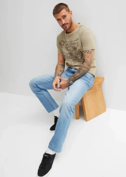 Herren bonprix Jeans|Große Größen|Classic Fit Jeans, Straight