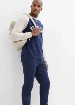 Best Classic Fit Stretch-Hose, Straight Herren Hosen|Basics