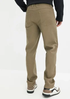 Herren bonprix Hosen|Basics|Classic Fit Stretch-Hose, Straight