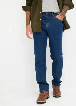 Herren bonprix Jeans|Basics|Classic Fit Stretch-Jeans, Straight