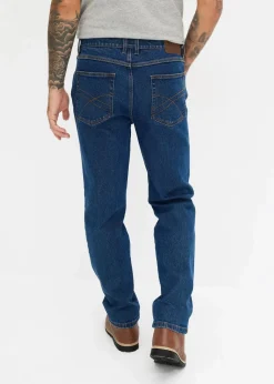 Herren bonprix Jeans|Basics|Classic Fit Stretch-Jeans, Straight