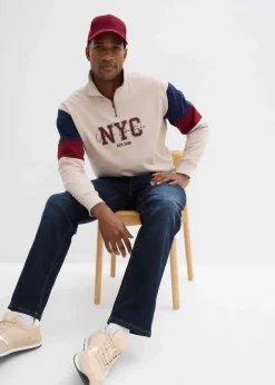 Discount Classic Fit Stretch-Jeans, Straight Herren Jeans|Große Größen