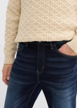 Sale Classic Fit Stretch-Jeans mit Bequembund, Bootcut Herren Jeans