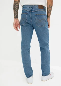 Herren bonprix Jeans|Basics|Classic Fit Stretch-Jeans, Straight