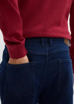Discount Classic Fit Stretch-Jeans, Straight Herren Jeans|Basics