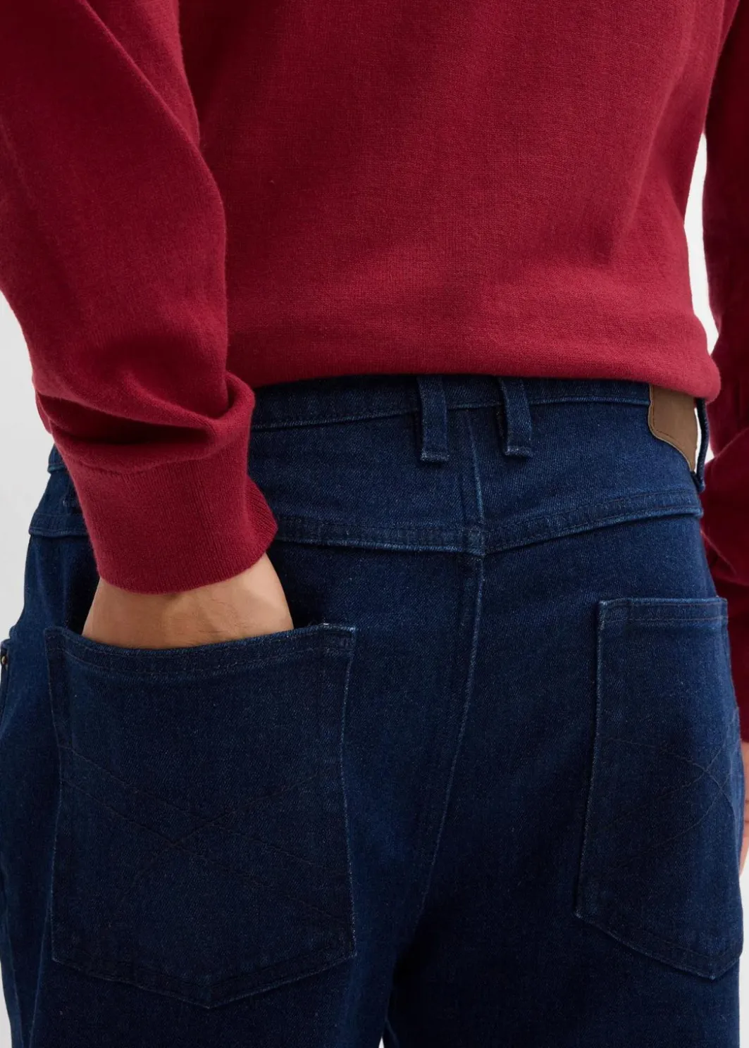 Discount Classic Fit Stretch-Jeans, Straight Herren Jeans|Basics