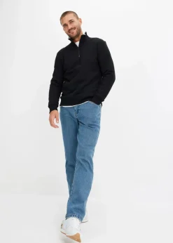 Herren bonprix Jeans|Basics|Classic Fit Stretch-Jeans, Straight