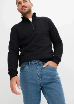 Herren bonprix Jeans|Basics|Classic Fit Stretch-Jeans, Straight