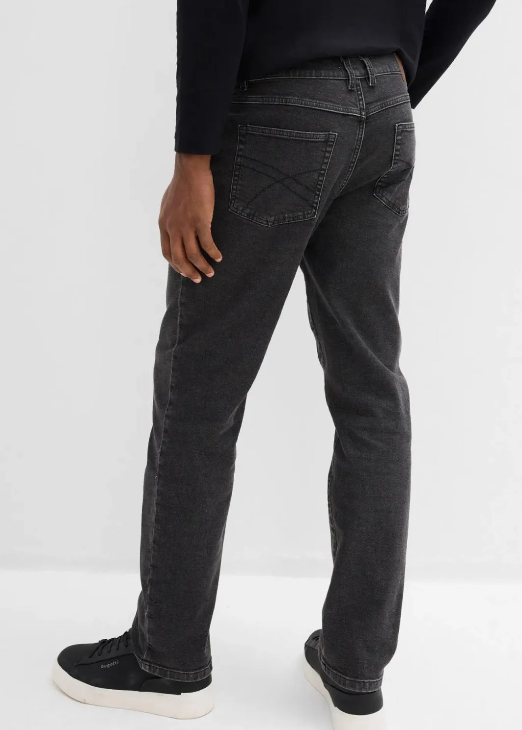 Best Classic Fit Stretch-Jeans, Straight Herren Jeans|Basics