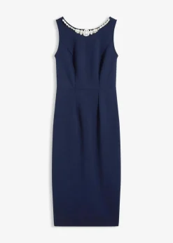 New Cocktailkleid mit Strassapplikation Damen Bekleidung·Pullover & Strickjacken|Festliche Mode