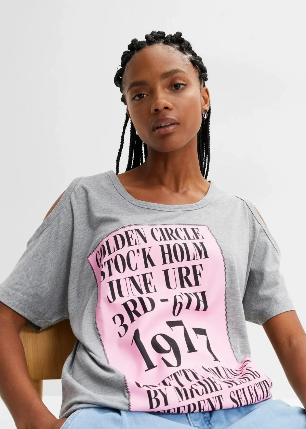 Online Cold-Shoulder-Shirt Damen Shirts & Tops