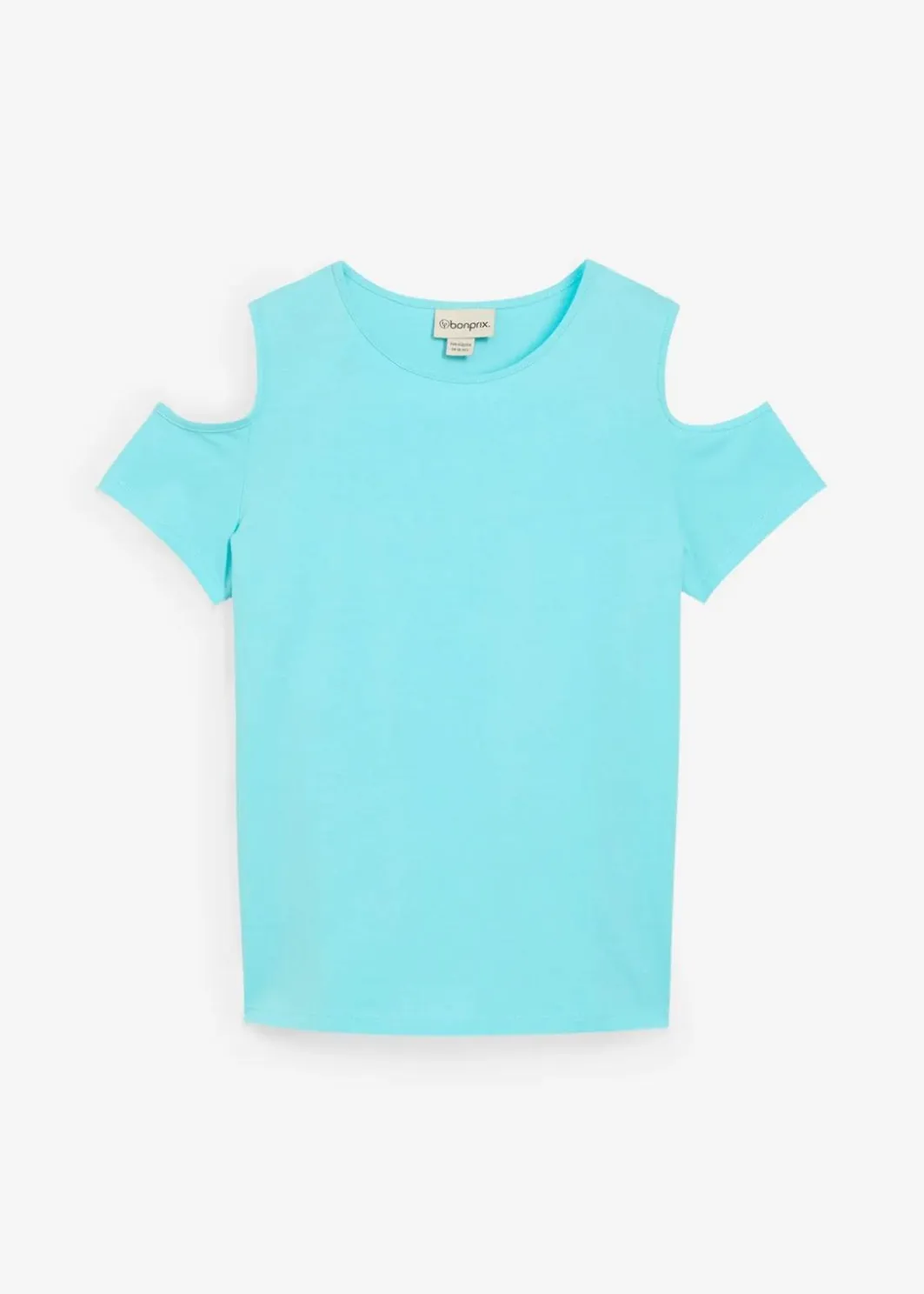 Kinder bonprix Mädchen 9-16 Jahre·Shirts & Blusen|Mädchen 2-8 Jahre·Nachhaltigere Materialien|Cold-Shoulder-Shirt aus reiner Bio-Baumwolle