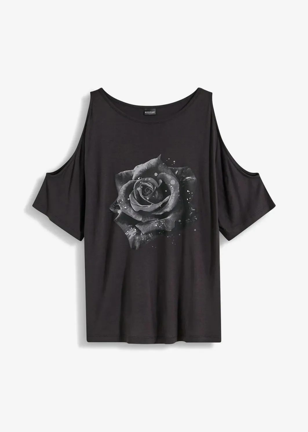 New Cold-Shoulder-Shirt aus Viskose Damen Nachhaltigere Materialien|Shirts & Tops
