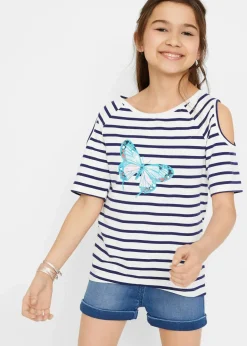 Best Cold-Shoulder-Shirt mit Bio-Baumwolle (2er Pack) Kinder Mädchen 9-16 Jahre·Mehrfachpacks|Mädchen 9-16 Jahre·Shirts & Blusen