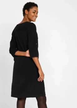 Online Cord-Blusenkleid aus reiner Baumwolle Damen Kleider|Bekleidung·Pullover & Strickjacken