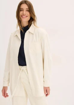 Cordhemd aus reiner Baumwolle Damen Bekleidung·Jacken & Mäntel|Blusen & Tuniken