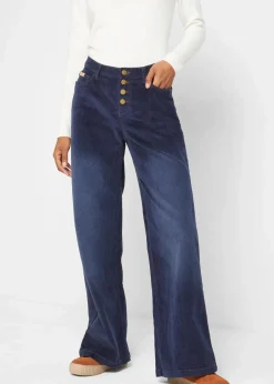 Clearance Cordhose aus Baumwolle mit Stretch Damen Bekleidung·Kleider|Hosen