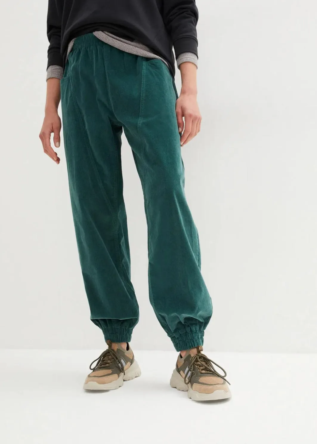 New Cord-Hose aus Baumwoll-Mix Damen Hosen|Bekleidung·Kleider
