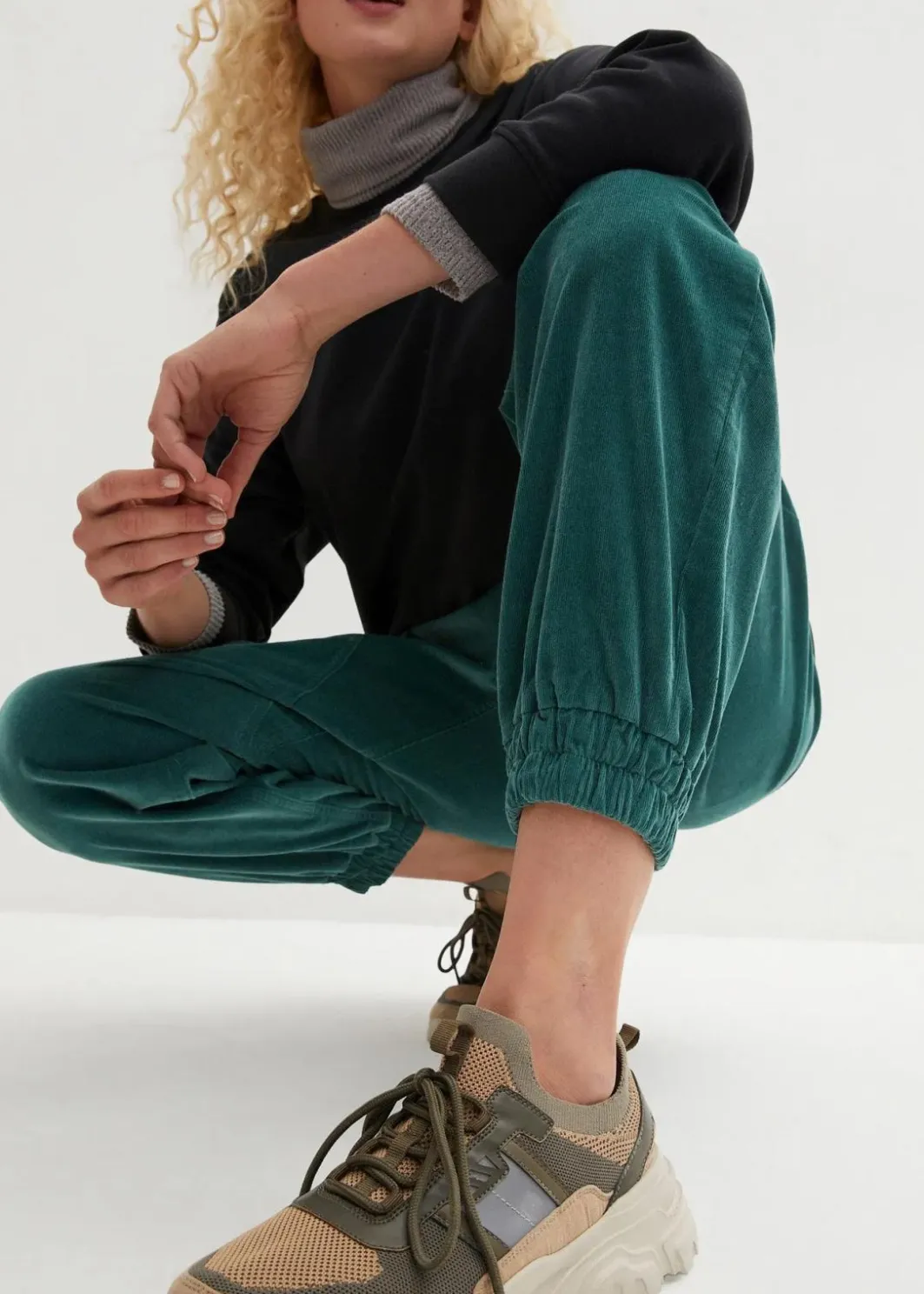 New Cord-Hose aus Baumwoll-Mix Damen Hosen|Bekleidung·Kleider