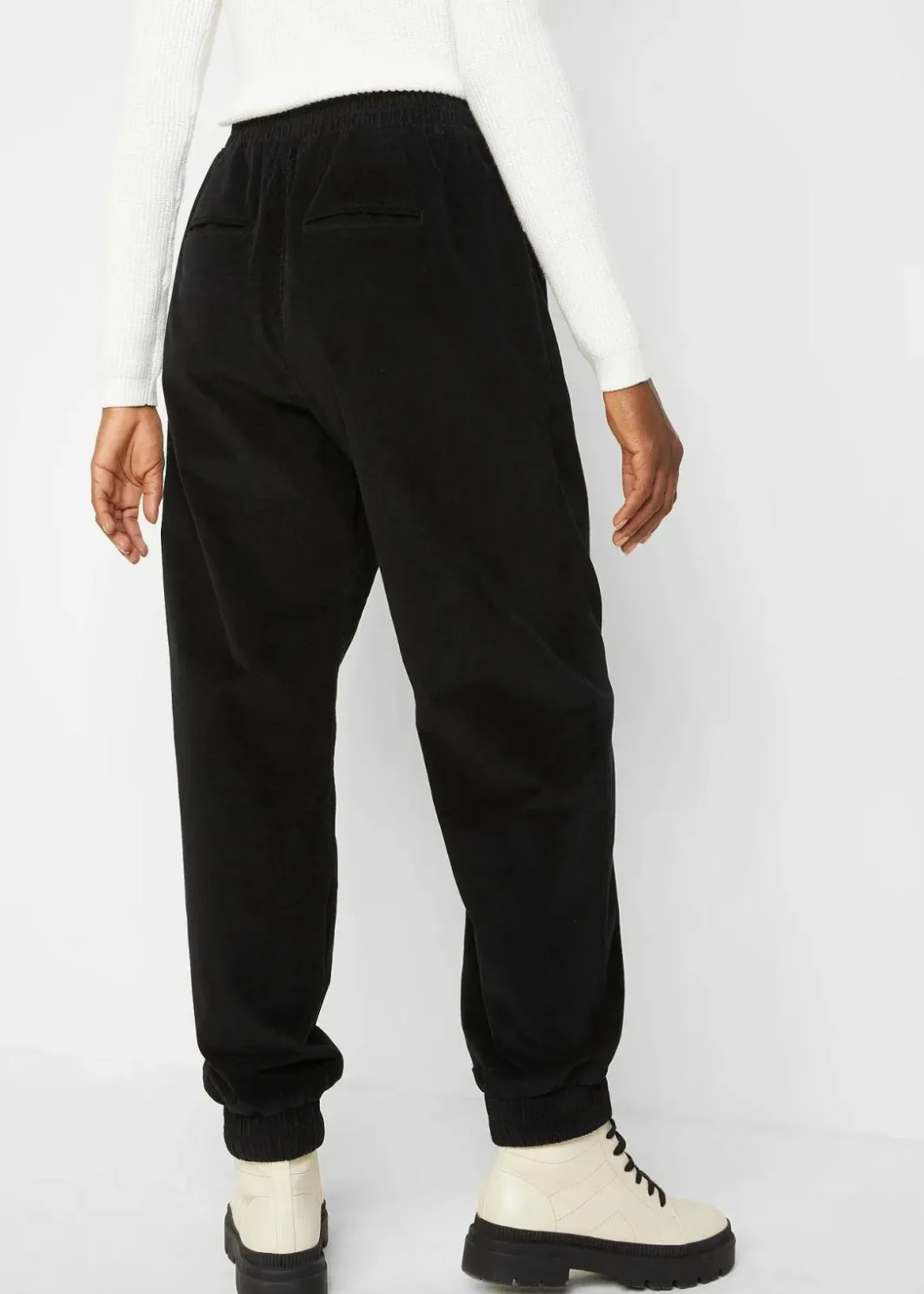 Damen bonprix Bekleidung·Kleider|Hosen|Cord-Hose aus Baumwoll-Mix