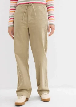 Hot Cordhose aus Baumwoll-Mix Damen Hosen|Bekleidung·Kleider