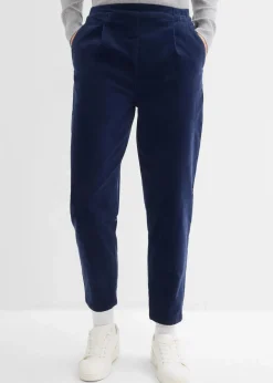 Damen bonprix Bekleidung·Kleider|Nachhaltigere Materialien|Cordhose aus Bio-Baumwolle