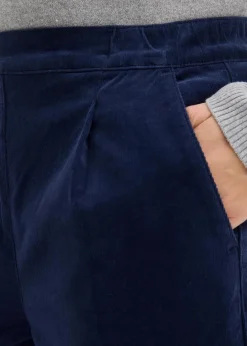 Damen bonprix Bekleidung·Kleider|Nachhaltigere Materialien|Cordhose aus Bio-Baumwolle