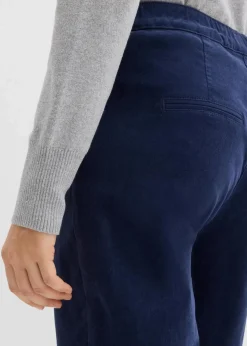 Damen bonprix Bekleidung·Kleider|Nachhaltigere Materialien|Cordhose aus Bio-Baumwolle