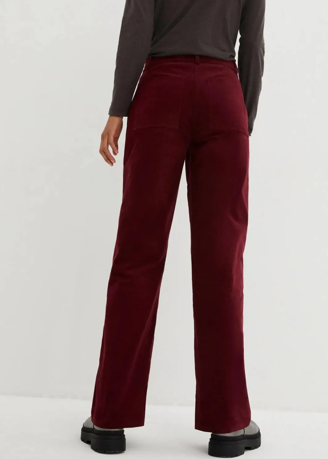 Cordhose aus Bio-Baumwolle mit Stretch Damen Nachhaltigere Materialien|Hosen